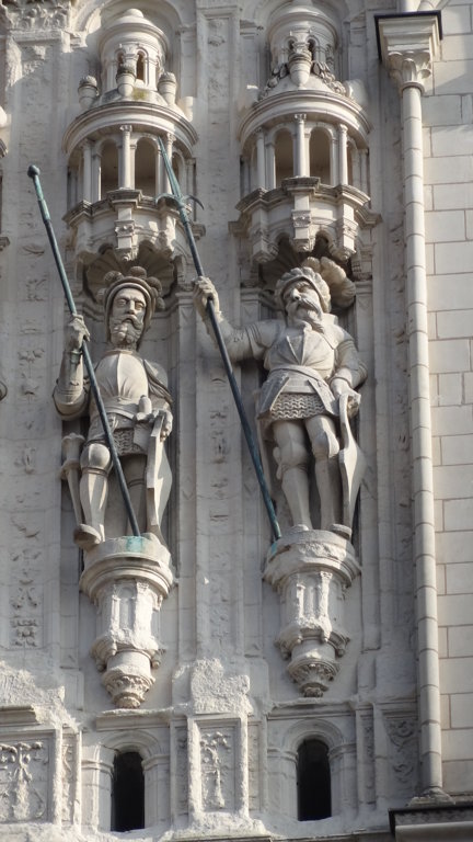 Sculptures de la cathédrale d'Angers - Anjou - Val de Loire