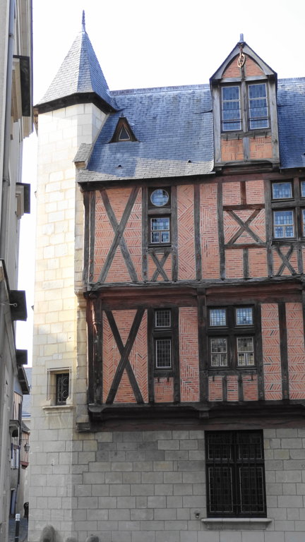 Maison à colombage de la vieille ville d'Angers - Anjou - Val de Loire