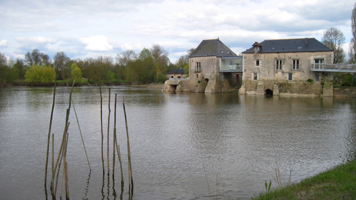 Moulin à eau de Villevêque - Anjou - Val de Loire